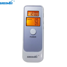GREENWON Orange Backlight Digital Alcohol Tester, LCD Display Mouthpieces Breath Alcohol Tester Breathalyzer Detector 2024 - buy cheap