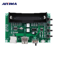 Aiyima DC5V PAM8403 цифровой усилитель звука bluetooth плата 2*5 Вт двухканальный усилитель мощности литиевая батарея ed 2024 - купить недорого