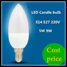 10pcs E14 Led Candle Energy Saving Lamp Light Bulb Lampada Led Ampoule Led E14 5w 9w 220V Home Lighting Decoration Bombillas Led 2024 - buy cheap