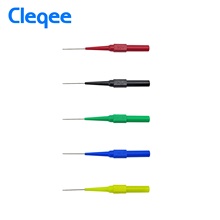 Cleqee P5007 10pcs Insulation Piercing Needle Non-destructive Multimeter Test Probes Red/Black 2024 - buy cheap