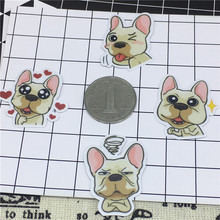 40 PCS/box Anime cute pug Paper  Sealing Stickers Crafts And Scrapbooking Decorative sticker DIY Stationery 2024 - buy cheap