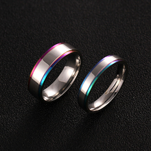 MANGOSKY обручальное кольцо для Для женщин и для мужчин, стальной сплав с титаном кольца для любимых, Нержавеющая сталь обручальные кольца 2024 - купить недорого