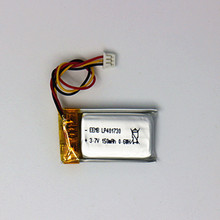 Three-wire 3.7V Polymer Lithium Battery 150MAH401730 for MP3/iphoen/Millet Bluetooth Headset 2024 - buy cheap