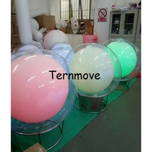 Funny Inflatable Double Layers Balloon Light LED Touch Color Changing Beach Ball Glow Throwing Balloon Light Wedding Party Decor 2024 - buy cheap