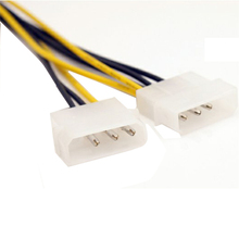 Двойной Molex LP4 4 Pin до 8 Pin pci Express адаптер конвертер Мощность кабель провод Futural Digital Прямая доставка JUN30 2024 - купить недорого