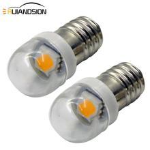 2Pcs Lampshade E10 LED Bulb 3V 6V 12V 1SMD Lamp 5050 Warm White Screw Plug Indicator LED Light Source Accessories 6000K 4300K 2024 - buy cheap