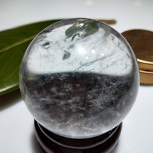25-55 мм натуральный кристалл белый прозрачный шар прозрачный кварц полировка сфера шар чакра Кристалл Рейки Исцеление украшение дома 2024 - купить недорого