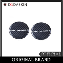 KODASKIN Motorcycle 3D Carbon Timing Belt Cover Front and Rear Round Decal for Ducati STREETFIGHTER 848 2024 - buy cheap