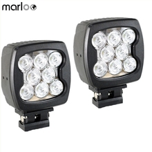 Marloo-luz de trabajo Led para Tractor todoterreno 4WD UTV ATV SUV barco camioneta Jeep Van Wagon coche IP67 4x4, 2 unidades, 80W, 5,5 pulgadas 2024 - compra barato