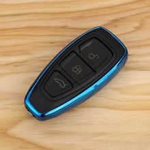 2018 Новый ТПУ чехол для автомобильного ключа с умным дистанционным управлением для Ford Fiesta Focus 3 4 MK3 MK4 Mondeo Ecosport Kuga Focus ST автомобильный Стайлинг 2024 - купить недорого