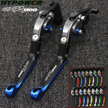 For Suzuki  GSXR 1100/W 1989-1998 Adjustable Motorcycle Folding Extendable Clutch Brake Levers Set 1990 1991 1992 1993 1994 1995 2024 - buy cheap
