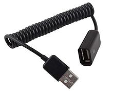 Cable de expansión USB 2,0 en espiral estándar, extensión activa Flexible, USB 2,0 A, macho A hembra 2024 - compra barato