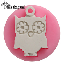 1PCS UV Resin Jewelry Liquid Silicone Mold Lovely Animal Owl Charms Resin Molds For DIY Necklace Pendant Charms Making Jewelry 2024 - buy cheap