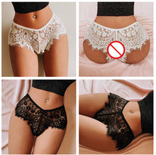 Soft  High Waist  Sexy Lingerie Seamless Lace Panties Female Women Erotic Sheer Thongs Underwear Briefs Sexy Panties 2024 - buy cheap