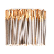 100pcs/pack Golden Tail Embroidery Fabric Cross Stitch Needles Size 24 For 11CT Stitch Cloth Sewing Kit 2024 - buy cheap
