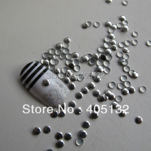 1 Bag OD-28-Silver Free Shipping 3D 3MM Silver Round Metal Stud Shiny Nail Decoration Lovely Outlooking 2024 - buy cheap