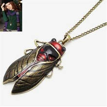 Vintage Steampunk Cicada Ladybug Necklace Pendant Vintage Bronze Metal Animal Insect Ladybird Necklaces Women Choker Jewelry 2024 - buy cheap