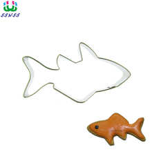 Direct Selling,Big White Shark Shape Cake Decorating Fondant Cutters Tools,Marine Animal Cake Cookie Biscuit Baking Molds 2024 - buy cheap