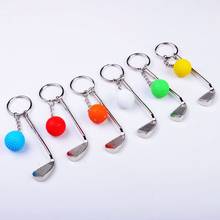 1 piece golf keychain cute key ring for women golf club key chain llaveros hombre high quality portachiavi chaveiro feminino 2024 - buy cheap
