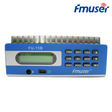 FMUSER FU-15B 15 Вт FM-радиопередатчик низкой мощности дальнего радиуса FM-трансляции для FM-радиостанции ПК 2024 - купить недорого