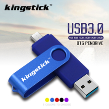 High quality OTG USB 3.0 Pen drive 32gb 64gb 128gb USB Flash Drive 8gb 16gb key usb stick pendrive for Android Smartphone 2024 - buy cheap