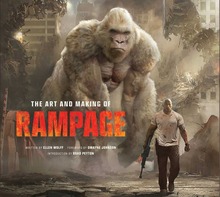 Decoración del hogar Rampage 1018 película 1-Póster Artístico de seda, decoración de pared de mimbre, regalo 2024 - compra barato