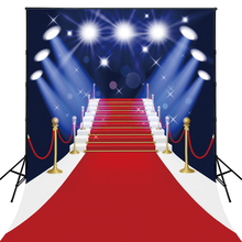 4X6ft Art Fabric Avenue of Stars Birthday party Photography Backdrop D4123 2024 - buy cheap