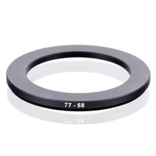 RISE (RU) 77mm-58mm 77-58mm 77 a 58, anillo adaptador para filtros, color negro 2024 - compra barato