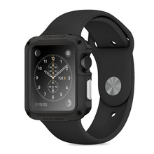 Лидер продаж, Жесткий Чехол на весь экран для Apple Watch 40 мм 44 мм, защитный чехол со встроенным экраном для iWatch SE 6 5 4 3 2 1 2024 - купить недорого