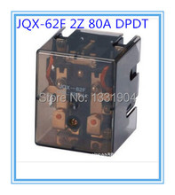 DPDT JQX-62F2Z 80A DC/AC 12V/24V/110V/220V Coil Electromagnetic Power Relay, large power relay. Silver Alloy Contact 2024 - buy cheap