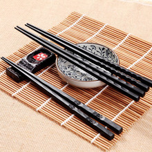 1Pair Japanese chopsticks Alloy Non-Slip Sushi Food sticks Chop Sticks Chinese Gift palillos japoneses reusable chopsticks 2024 - buy cheap