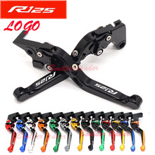 Motocicleta Ajustável Folding Extensível Embreagem Do Freio Alavanca Para YAMAHA YZF R125 YZFR125 2008-2011 2009 2010 2024 - compre barato