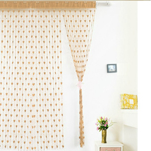 Luxury Modern Romantic heart line door curtain tulle curtain for living room hotel Divider curtains wedding decoration supplies 2024 - buy cheap