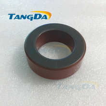 Tangda Iron powder cores T300-2D OD*ID*HT 77*49*25 mm 22.8nH/N2 10uo Iron dust core Ferrite Toroid Core Coating Red gray A. 2024 - buy cheap