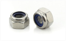 25pcs/Lot Metric DIN985 304 Stainless Steel M6 Self Locking Hex Nylon Insert Lock Nut Stop Nut 2024 - buy cheap