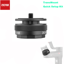 Zhiyun-accesorio para TransMount, Kit de configuración rápida para Zhiyun Weebill S y Weebill Lab, estabilizador de cardán de mano con tornillo de 1/4 pulgadas 2024 - compra barato
