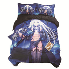 Japanese Sexy Anime Guy Bedding Twin Full Queen Single Double Super King Size Duvet Cover Set Teen Girl Adult Bedroom Decor 2024 - buy cheap