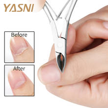 Hight Quality Stainless Steel Cuticle Nipper Nail Scissors Cuticle Cutter Cuticula Profesional Manicure Plier cutter tool NT10 2024 - buy cheap