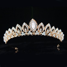 15 Designs Crystal Bridal Tiara Crown Bride Headpiece Headbands Women Prom Hair Ornaments Wedding Hair Jewelry Accessories 2024 - buy cheap