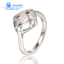 Gw joias da moda 925 prata joias mudas anéis de casamento nova moda anillos vintage mulher joias com a moda mais vendida de alta qualidade 2024 - compre barato