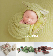 Dvotinst-conjunto de acessórios para fotografia de bebês recém-nascidos, roupas de crochê, adereços, conjunto de roupas, fantasia, estúdio 2024 - compre barato