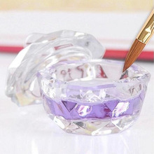 Crystal Glass Dappen Dish Lid Bowl Cup Holder Manicure Equipment Nail Tool For Nail Art Acrylic Powder Liquid Equipment Tools 2024 - buy cheap