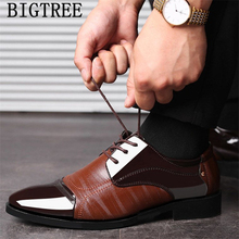 Italian Fashion Formal Shoes Men Wedding Dress Office Suit Men Shoes Leather Oxford Shoes For Men Chaussure Homme Sapato Social 2024 - buy cheap