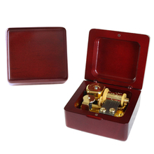 Sinzyo-caja de música de madera tallada a mano para boda, mecanismo Musical de madera tallada, regalo para Navidad, San Valentín, cumpleaños 2024 - compra barato