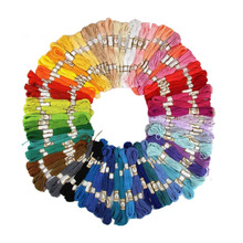 Newly Free shipping 100/50 Anchor Similar DMC Cross Stitch Cotton Embroidery Thread Floss Sewing Skeins Craft 2024 - buy cheap