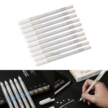 New Pastel White Gouache Ink Gel Pen Stationery Decorative Diary Card Marking Drop ship Dropshipping 2024 - buy cheap