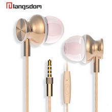 3.5Mm Stereo Bass Metal Earphone Mic For Your Phone Mobile Iphone 5 6 6S 7 Samsung Htc Mp3 Player M430 2024 - buy cheap