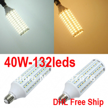 Factory Wholesale DHL Free for 50pcs 40W LED Corn Light E27 B22 LED Corn Bulb AC110V/220V LED Bulb Lamp Warm White/Cold White 2024 - buy cheap
