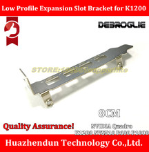 DEBROGLIE  1PCS  Low Profile Expansion Slot Bracket for nVIDIA QUADRO K1200 NVS510 P600 P1000 Graphics Card with Screw 2024 - buy cheap