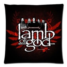 Lamb of God Two Side Cushion Cover Custom Designed Polyester Pillow Case Decoration Gift Waist Cushion Cover 18"x18" 2024 - buy cheap